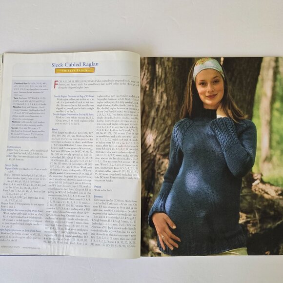 Interweave Knits Fall 2002 Knitting Magazine With Sweater Patterns & Fall Styles - Picture 7 of 10